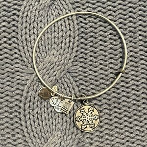 Alex and Ani Winter Olympics snowflake bracelet
